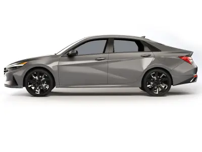 Hyundai Elantra 2021 3D model