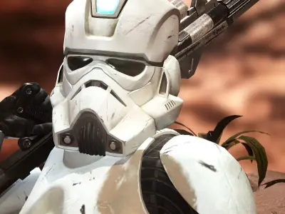 Clone Engineer Phase 2 Low-poly 3D model