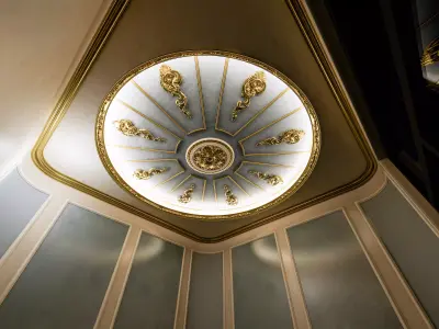 Classic carvings moldings and gypsum cornice 7 Low-poly 3D model