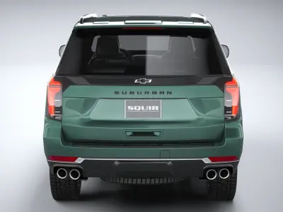 Z71 Suburban 2025 3D model