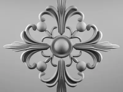 ornament 3D model 6