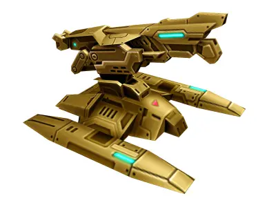 Spaceship - Big Fort 13 3D model