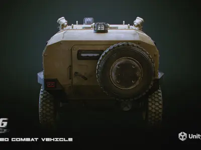 SBG Armored Combat Vehicle - Ultimate Edition Low-poly 3D model