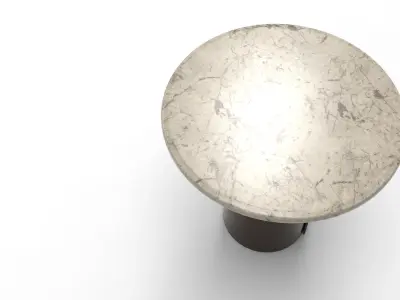 Peft Side Table Low-poly 3D model