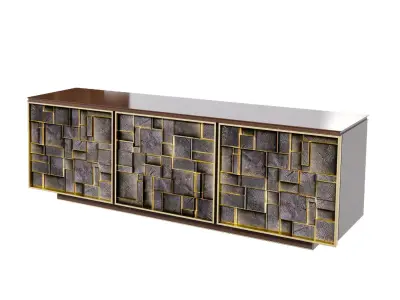 Modern Cabinet Decorative Luxury 3D model
