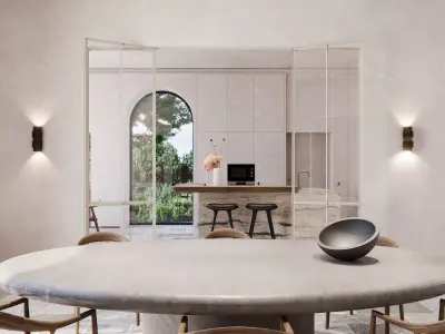 Modern Kitchen Dining area 3D model