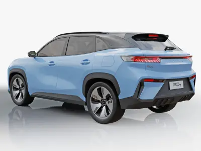 Electric crossover Chery eQ7 2023 3D model