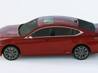 Lexus ES 2019 3D model