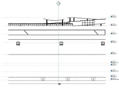 CULTURAL CENTER -compelete revit project -P1 3D model