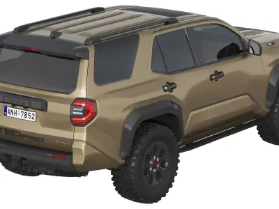 Toyota 4Runner TRDpro 2025 3D model