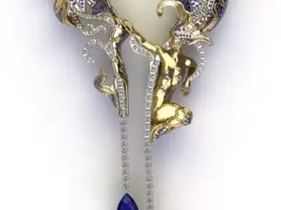 magerit necklace  3D print model