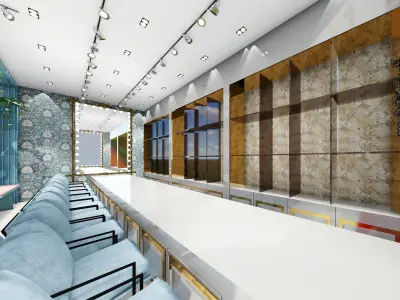 boutique  design Free 3D model