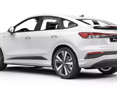 Audi Q4 Sportback e-tron 2022 3D model