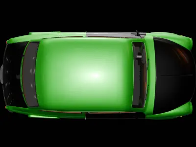 classic car 3D model