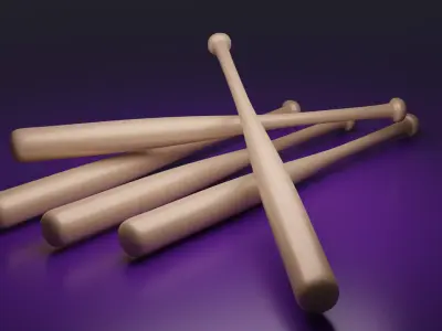 Baseball Bat 3D model