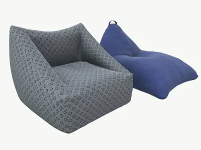 Bean Bags 3D model