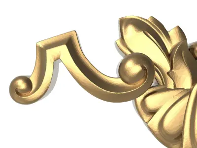  decorative pattern ready for 3D printing 3D model