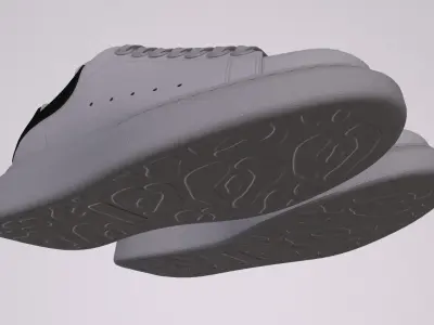 ALEXANDER MCQUEEN SHOES PBR Low-poly 3D model