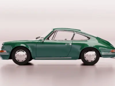 Porsche 911 1964 3D print model