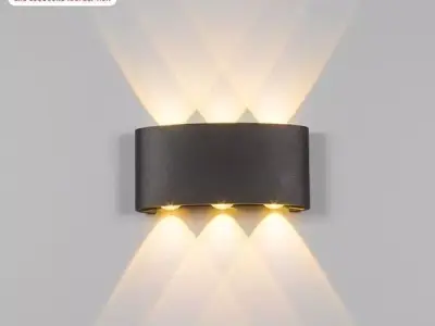 LED LIGHT 40 LWA8031 BK Free 3D model
