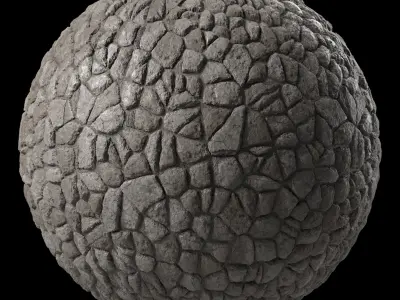 Pavement Materials 97- Rock Materials Sbsar Pbr 4k Seamless Texture