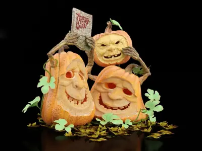 Halloween Party 3D model