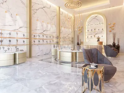 Jewelry Shop 3D model