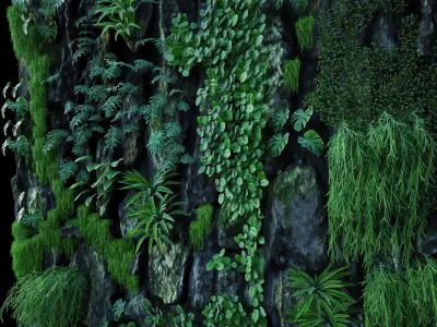 Vertical Garden 3D model
