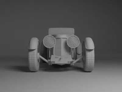 Aston Martin Ulster 3D model