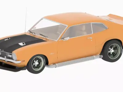 Ford Maverick GT 1973 3D model