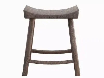 Old Wooden Chair Pack 3D Model Collection