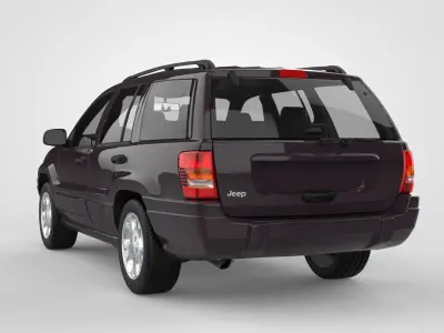 Jeep Grand Cherokee 1999 3D model