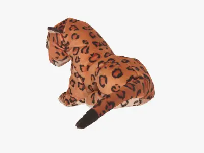 Jaguar toy Low-poly 3D model