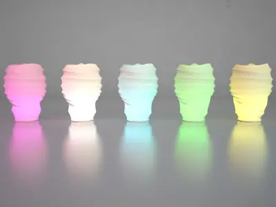 Illuminated Decorative Light 3D model