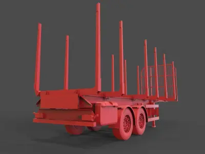 Trailer mod22 3D print model