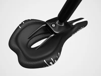 gear bicycle sit Low-poly 3D model