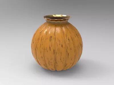 Sumpkin Vase Low-poly 3D model