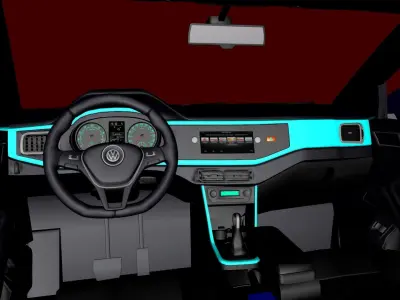 Volkswagen Polo 2018 3D model