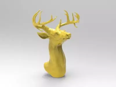 Deer Head   3D model