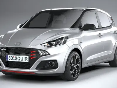 Hyundai i10 N-line 2024 3D model