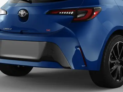 Toyota Corolla Hatchback 2023 3D model