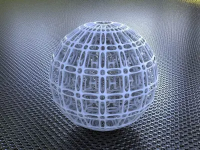 BRO SPHERE STRUCTURE 3D print model
