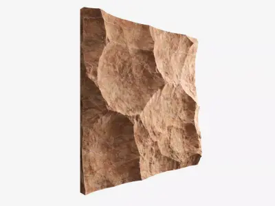 225-RockPanel sandstone rock texture 3D model