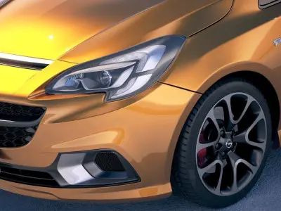 Opel Corsa GSI 2019 3D model