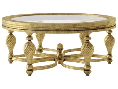  French Neoclassic Table 3D model
