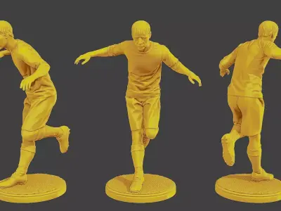 Soccer Player SP 034 3D print model