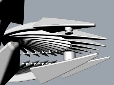 Star Interior Hanging design 3D print model