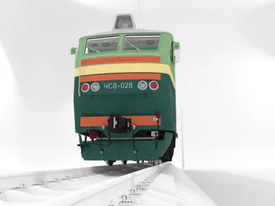 ChS8 Locomotive 3D model