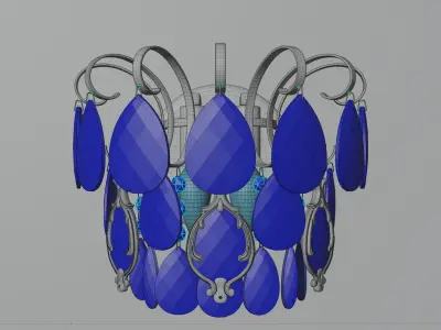 wall chandelier 3D model