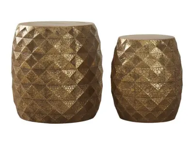 Bull Szeto Two Piece Stool Set - 2 Colour 3D model